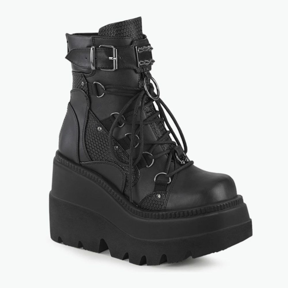 Demonia Shaker-60 Platform Boots 9